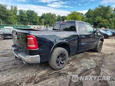 Trzecie zdjęcie samochodu z tyłu: 2020 RAM 1500 LARAMIE VIN:1C6RREDT2LN320465 - miniatura