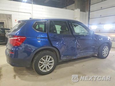 Trzecie zdjęcie samochodu z tyłu: 2013 BMW X3 XDRIVE28I VIN:5UXWX9C55D0D00061 - miniatura