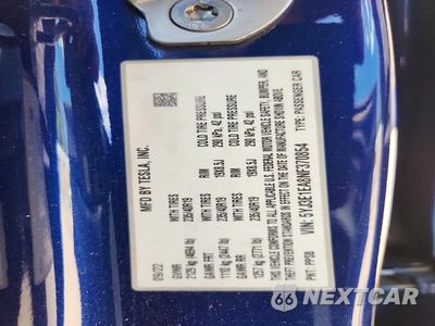 Zdjęcie 13 z 13 samochodu: 2022 TESLA MODEL 3 VIN:5YJ3E1EA8NF370854 - miniatura