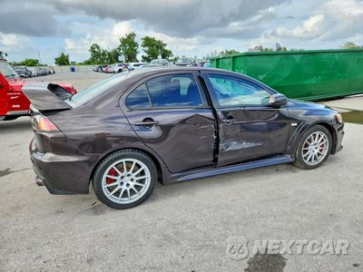 Trzecie zdjęcie samochodu z tyłu: 2014 MITSUBISHI LANCER EVOLUTION GSR VIN:JA32W8FV7EU005901 - miniatura