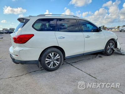 Trzecie zdjęcie samochodu z tyłu: 2019 NISSAN PATHFINDER SL VIN:5N1DR2MN1KC612729 - miniatura