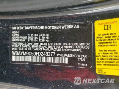 Zdjęcie 12 z 12 samochodu: 2015 BMW 650 I VIN:WBAYM9C50FD248377 - miniatura