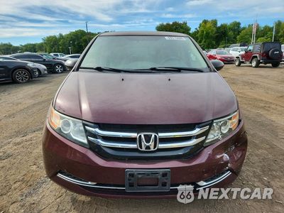 Piąte zdjęcie samochodu w środku: 2014 HONDA ODYSSEY LX VIN:5FNRL5H20EB054425 - miniatura