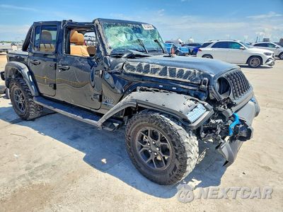 Czwarte zdjęcie samochodu z boku: 2024 JEEP WRANGLER 4XE VIN:1C4RJXN61RW252408 - miniatura