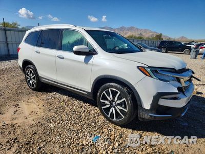 Czwarte zdjęcie samochodu z boku: 2021 HONDA PILOT TOURING VIN:5FNYF6H64MB020966 - miniatura