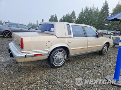 Trzecie zdjęcie samochodu z tyłu: 1991 CHRYSLER NEW YORKER FIFTH AVENUE VIN:1C3XY66R6MD258154 - miniatura
