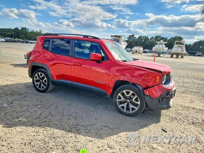 Czwarte zdjęcie samochodu z boku: 2015 JEEP RENEGADE LATITUDE VIN:ZACCJBBT5FPB31330 - miniatura