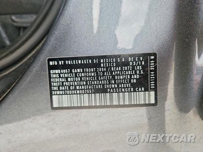 Zdjęcie 12 z 12 samochodu: 2019 VOLKSWAGEN JETTA S VIN:3VWN57BU9KM007557 - miniatura
