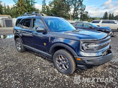 Czwarte zdjęcie samochodu z boku: 2021 FORD BRONCO SPORT BADLANDS VIN:3FMCR9D9XMRA66735 - miniatura
