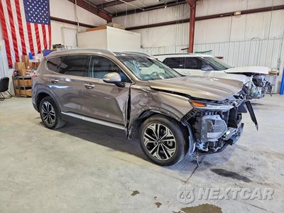 Czwarte zdjęcie samochodu z boku: 2020 HYUNDAI SANTA FE SEL 2.0T VIN:5NMS3CAA2LH213514 - miniatura