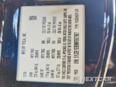Zdjęcie 13 z 13 samochodu: 2021 TESLA MODEL 3 VIN:5YJ3E1EB9MF857987 - miniatura
