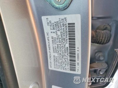Zdjęcie 12 z 12 samochodu: 2018 HONDA ACCORD LX VIN:1HGCV1F17JA235884 - miniatura