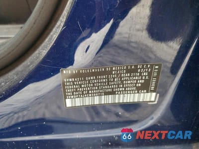 Zdjęcie 12 z 12 samochodu: 2012 VOLKSWAGEN JETTA SE VIN:3VWDP7AJ4CM380715 - miniatura