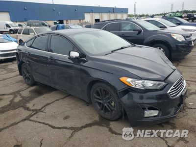 Czwarte zdjęcie samochodu z boku: 2020 FORD FUSION SE VIN:3FA6P0HD2LR169248 - miniatura