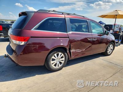 Trzecie zdjęcie samochodu z tyłu: 2014 HONDA ODYSSEY EX VIN:5FNRL5H46EB114242 - miniatura