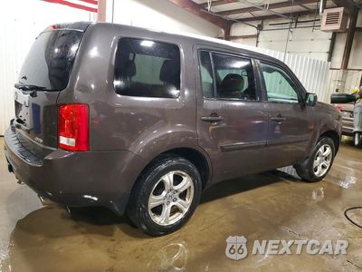 Trzecie zdjęcie samochodu z tyłu: 2013 HONDA PILOT EXL VIN:5FNYF4H57DB020102 - miniatura