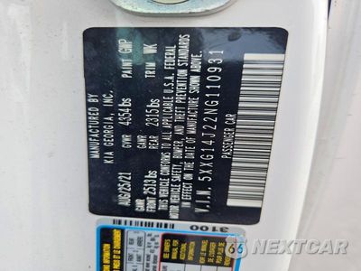 Zdjęcie 13 z 13 samochodu: 2022 KIA K5 LXS VIN:5XXG14J22NG110931 - miniatura