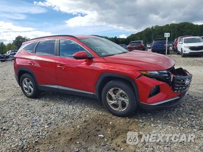 Czwarte zdjęcie samochodu z boku: 2022 HYUNDAI TUCSON SEL VIN:5NMJBCAE4NH133006 - miniatura