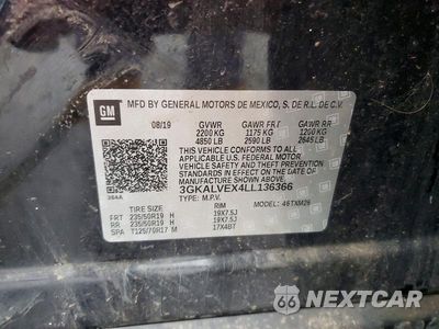 Zdjęcie 13 z 13 samochodu: 2020 GMC TERRAIN SLT VIN:3GKALVEX4LL136366 - miniatura