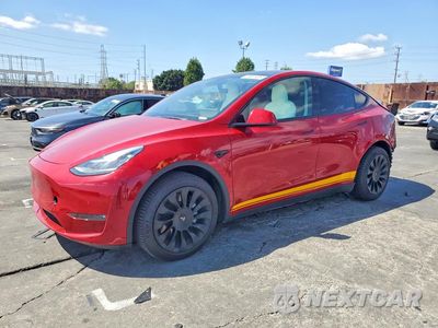 2021 TESLA MODEL Y 5YJYGDEE0MF096522 - główne zdjęcie licytacji z USA - miniatura