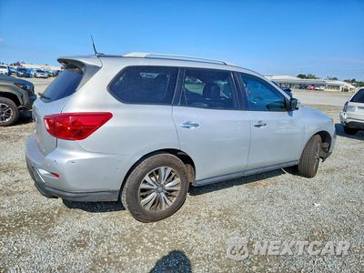 Trzecie zdjęcie samochodu z tyłu: 2017 NISSAN PATHFINDER SL VIN:5N1DR2MN3HC624678 - miniatura