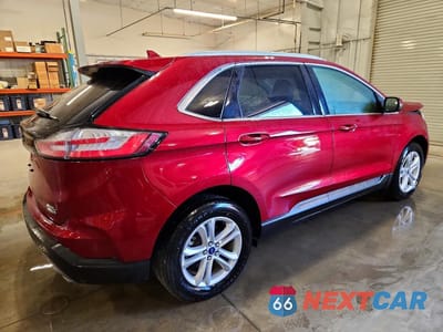 Trzecie zdjęcie samochodu z tyłu: 2019 FORD EDGE SEL VIN:2FMPK4J92KBC21299 - miniatura