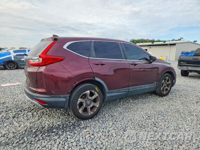 Trzecie zdjęcie samochodu z tyłu: 2018 HONDA CR-V EX VIN:7FARW1H56JE002273 - miniatura