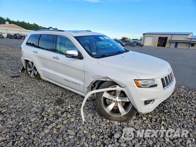Czwarte zdjęcie samochodu z boku: 2016 JEEP GRAND CHEROKEE OVERLAND VIN:1C4RJFCG0GC493994 - miniatura