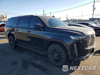Czwarte zdjęcie samochodu z boku: 2021 CADILLAC ESCALADE ESV LUXURY VIN:1GYS4JKL4MR357784 - miniatura