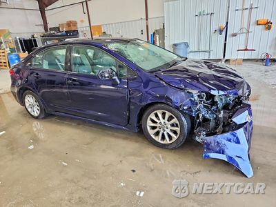 Czwarte zdjęcie samochodu z boku: 2020 TOYOTA COROLLA LE VIN:5YFHPRAE8LP027860 - miniatura