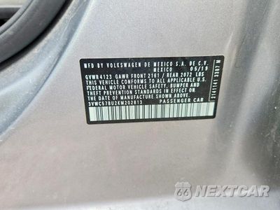 Zdjęcie 13 z 13 samochodu: 2019 VOLKSWAGEN JETTA S VIN:3VWC57BU2KM202813 - miniatura