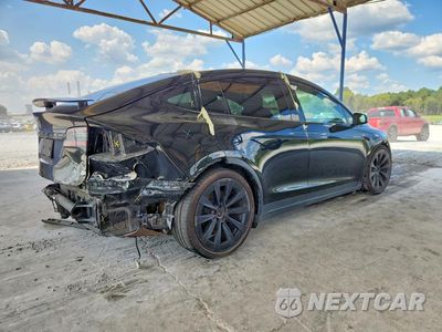 Trzecie zdjęcie samochodu z tyłu: 2022 TESLA MODEL X VIN:7SAXCBE68NF345920 - miniatura