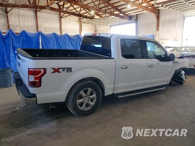 Trzecie zdjęcie samochodu z tyłu: 2018 FORD F150 SUPERCREW VIN:1FTEW1EP2JKE67684 - miniatura
