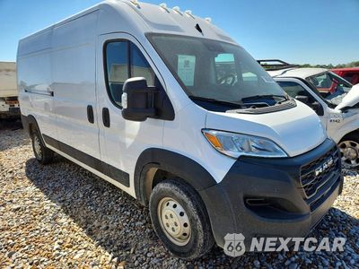 Czwarte zdjęcie samochodu z boku: 2023 RAM PROMASTER 2500 DELIVERY VAN VIN:3C6LRVDGXPE596282 - miniatura