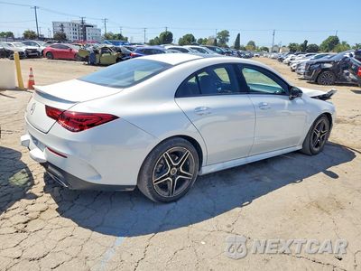 Trzecie zdjęcie samochodu z tyłu: 2023 MERCEDES-BENZ CLA 250 VIN:W1K5J4GBXPN329583 - miniatura