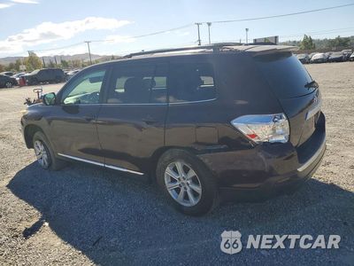 Drugie zdjęcie samochodu z przodu: 2011 TOYOTA HIGHLANDER BASE VIN:5TDZK3EH4BS028739 - miniatura