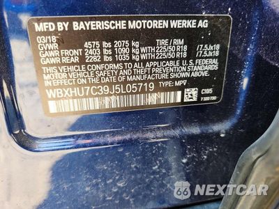 Zdjęcie 13 z 13 samochodu: 2018 BMW X1 SDRIVE28I VIN:WBXHU7C39J5L05719 - miniatura