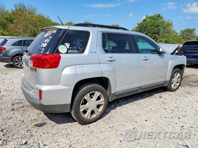 Trzecie zdjęcie samochodu z tyłu: 2017 GMC TERRAIN SLE VIN:2GKALNEK9H6320640 - miniatura