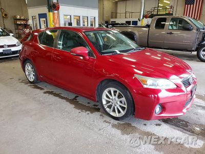 Czwarte zdjęcie samochodu z boku: 2011 LEXUS CT 200 VIN:JTHKD5BH6B2037878 - miniatura