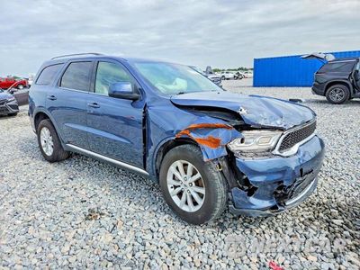 Czwarte zdjęcie samochodu z boku: 2021 DODGE DURANGO SXT VIN:1C4RDHAG4MC519031 - miniatura