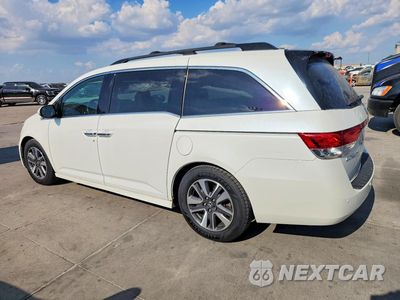 Drugie zdjęcie samochodu z przodu: 2014 HONDA ODYSSEY TOURING VIN:5FNRL5H91EB097300 - miniatura