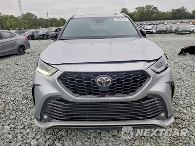Piąte zdjęcie samochodu w środku: 2021 TOYOTA HIGHLANDER XSE VIN:5TDLZRAHXMS034039 - miniatura