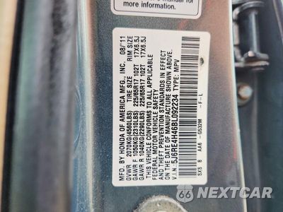 Zdjęcie 13 z 13 samochodu: 2011 HONDA CR-V SE VIN:5J6RE4H46BL092234 - miniatura
