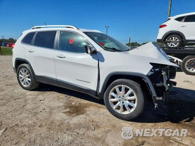 Czwarte zdjęcie samochodu z boku: 2017 JEEP CHEROKEE LIMITED VIN:1C4PJMDB1HW511644 - miniatura
