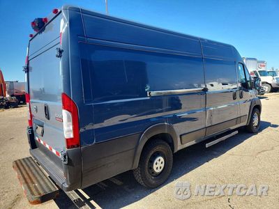 Trzecie zdjęcie samochodu z tyłu: 2020 RAM PROMASTER 3500 DELIVERY VAN VIN:3C6URVJG3LE144080 - miniatura