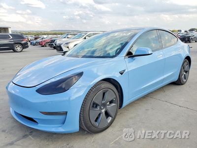 2021 TESLA MODEL 3 5YJ3E1EA0MF873342 - główne zdjęcie licytacji z USA - miniatura
