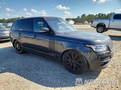 Czwarte zdjęcie samochodu z boku: 2016 LAND ROVER RANGE ROVER HSE VIN:SALGS2PF3GA317590 - miniatura