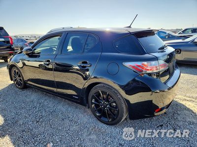 Drugie zdjęcie samochodu z przodu: 2013 LEXUS CT 200 VIN:JTHKD5BH1D2160653 - miniatura