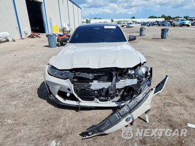Piąte zdjęcie samochodu w środku: 2021 BMW M3 COMPETITION VIN:WBS33AY08MFL29359 - miniatura