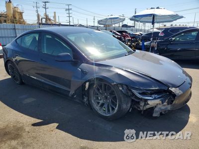 Czwarte zdjęcie samochodu z boku: 2024 TESLA MODEL 3 VIN:5YJ3E1EA2RF745367 - miniatura